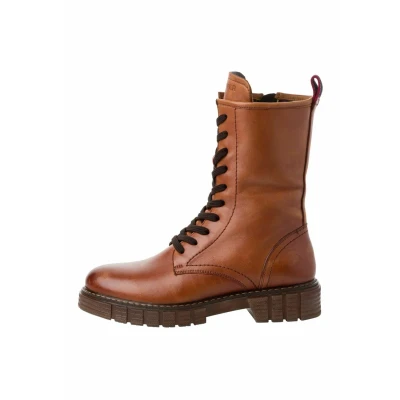Afbeelding van s.Oliver Dames WL Lace Boot 5 26247 43 sneeuwlaarzen, cognac, 36 EU, EU