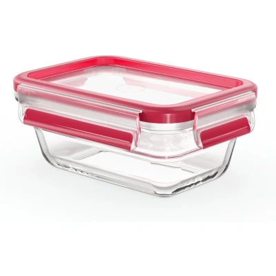 Afbeelding van Emsa Clip&amp;Close vershouddoos glas 450 ml rood