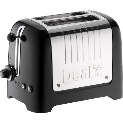 Afbeelding van Dualit Broodrooster Lite extra brede sleuven gloss black D26225