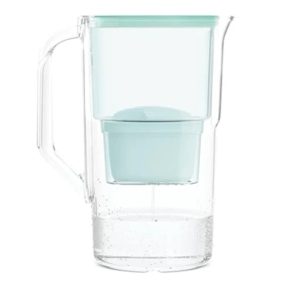 Afbeelding van Waterfilterkan 2,5L Karaf is ook geschikt voor Brita MAXTRA waterfilter patronen incl. 1 filterpatroon Waterkan Kleur Mint