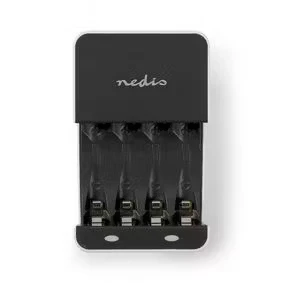 Afbeelding van Batterij oplader Nedis (NiMH AA/AAA batterijen)