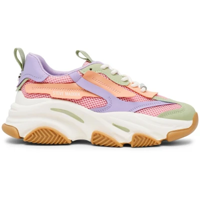Afbeelding van Steve Madden Possession E dames sneaker Multi Maat 37