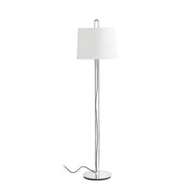 Afbeelding van Faro Lighting Montreal Vloerlamp Ronde Tappered Shade Beige, E27