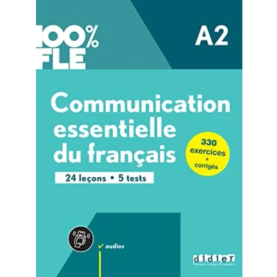 Afbeelding van 100% FLE Communication essentielle du français A2 Livre + didierfle.app: Collection