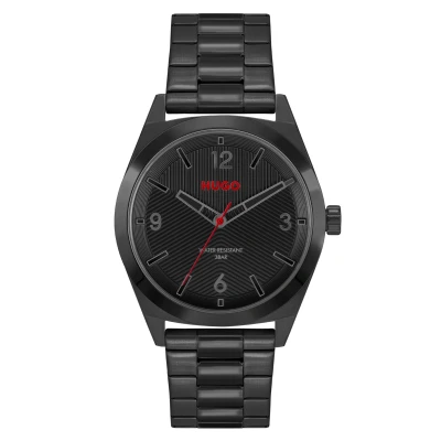 Afbeelding van HUGO BOSS heren Make horloge HU1530253 in de kleur Zwart
