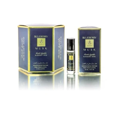 Afbeelding van AYAT PERFUMES 6 x ml Geurolie voor mannen en vrouwen langdurig comfortabel (Blueberry Musk)