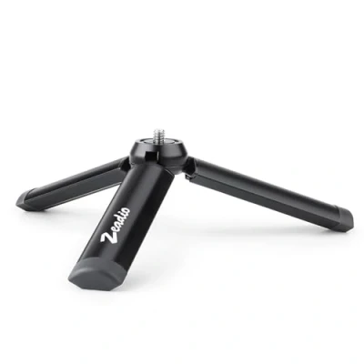 Afbeelding van Zeadio Metalen Mini Statief, Desktop Tafelblad Stand Compact Statief voor Smooth 4, Osmo Mobile, Vimble 2, Gimbal Handle Grip Stabilizer en Alle Camera&#039;s