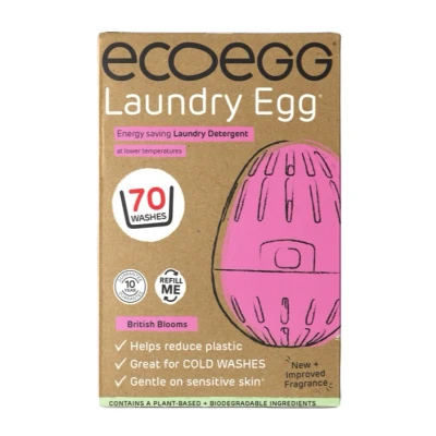 Afbeelding van Eco egg British Blooms 70 wasbeurten met minerale pellets