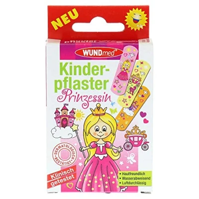 Afbeelding van Axisis kinderpleisters met prinsessenmotief, 10 stuks