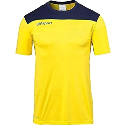 Afbeelding van Uhlsport Offense 23 T Shirt Heren Limoen / Zwart Antraciet Maat: XL