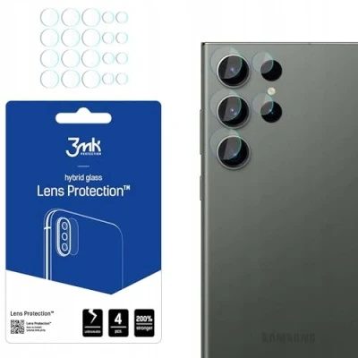 Afbeelding van Glas voor Samsung Galaxy S23 Ultra Camera Lens 3mk Protection