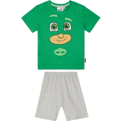 Afbeelding van PJ Masks Pyjama met korte mouw groen Maat 104