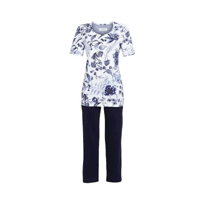 Afbeelding van Ringella Nice Appearance Pyjama 5211215 Blue White Maat 42