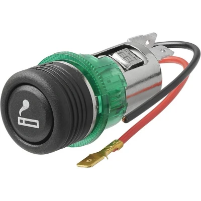 Afbeelding van Pro Plus Sigarettenaansteker met Verlichting Inbouwdoos 12 Volt Universeel Ø 28 mm