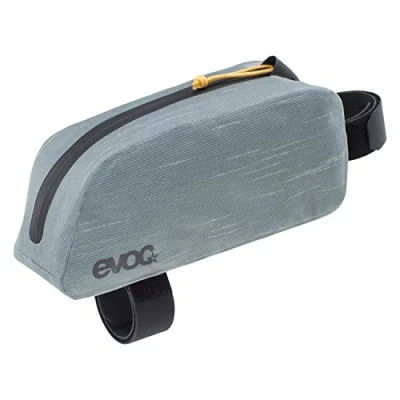 Afbeelding van EVOC TOP TUBE PACK WP, lichtgewicht fietsaccessoire (ideale frametas, perfecte fietstas, veelzijdige afmetingen: 20 x 5 8,5 cm, gewicht: 70 g, volume: 0,8 l), Staal