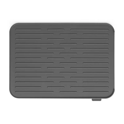 Afbeelding van Sink Side afdruipmat siliconen 44 x 32 cm Dark Grey Brabantia