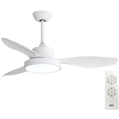 Afbeelding van Plafondventilator met licht EDM Arctic Wit 24 W 2160 Lm