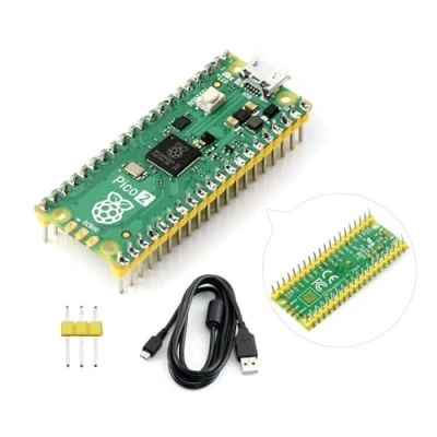 Afbeelding van Waveshare Pi Pico 2 M, Tiny Fast Microcontroller Board With Flexible Digital Interfaces RP2350 Chip Dual Core &amp; Architecture Design 4MB Flash Memory Support C/C++/MicroPython