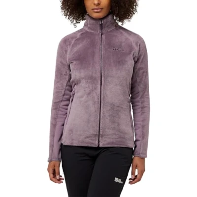 Afbeelding van Jack Wolfskin Rotwand Fz W fleecejack voor dames, wilde bloesem, XS