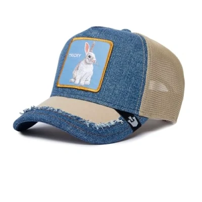 Afbeelding van Goorin Bros Silky Rabbit Pet, Heren, Maat: One Size, Denim