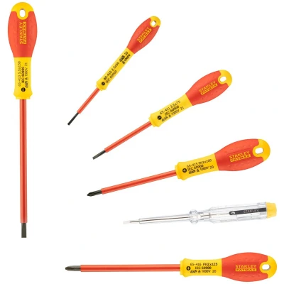 Afbeelding van Stanley Fatmax schroevendraaierset, 6 delig gereedschap