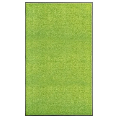 Afbeelding van Deurmat wasbaar 90x150 cm groen