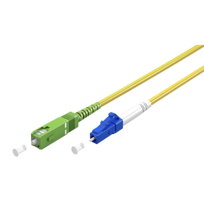 Afbeelding van Goobay Fibre optic Cable (FTTH), Singlemode (OS2) Yellow,(Simplex) 10 m