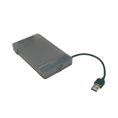 Afbeelding van LogiLink AU0037 USB 3.0 naar SATA adapter met beschermhoes 63,5 cm (2,5 inch)