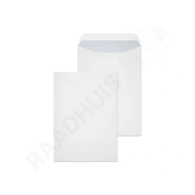 Afbeelding van Raadhuis akte envelop 229x324mm C4 wit gegomd 250 stuks RD 303080 120