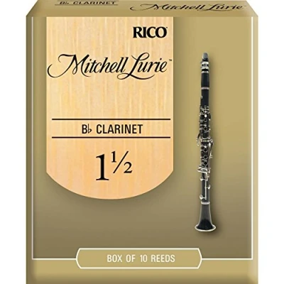 Afbeelding van D&quot;;Addario Woodwinds Mitchell Lurie Premium Bb Clarinet Reeds 1.5 (10 stuks)