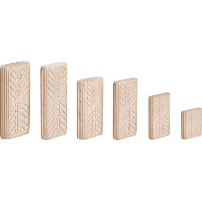 Afbeelding van Domino deuvels beuken 8 x 50mm zak van 600