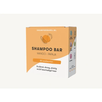 Afbeelding van Shampoo Bars Mango en Papaja 60GR