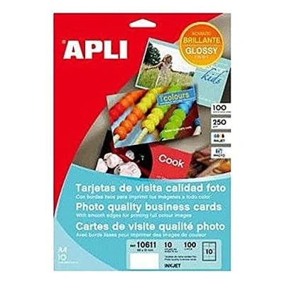 Afbeelding van Business cards Apli (8,9 x 5,1 cm)
