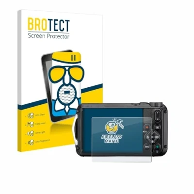 Afbeelding van BROTECT Antireflecterende Glas Screen Protector Mat voor Ricoh Pentax WG 8 Schermbeschermer [Beschermglas Folie niet Gehard Glas]