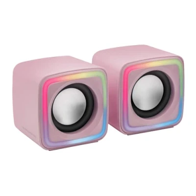 Afbeelding van PC luidsprekers Mars Gaming MSCUBEP 8W Roze