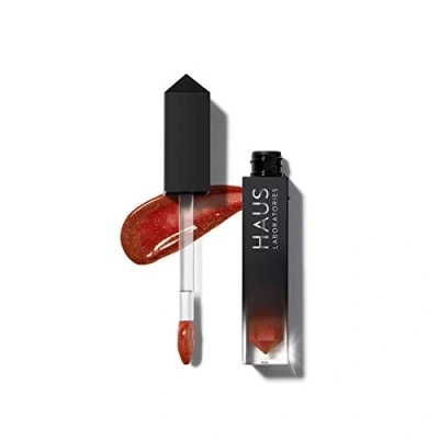 Afbeelding van HAUS LABORATORIES By Lady Gaga: LE RIOT LIP GLOSS High Shine, lichtgewicht lipgloss verkrijgbaar in 18 kleuren, glanzend &amp; Sparkle, comfortabel draagcomfort, veganistisch cruelty vrij 0,17 oz.