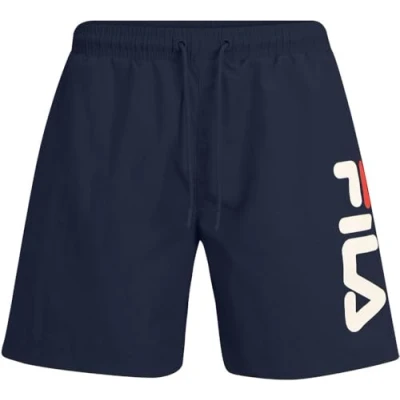 Afbeelding van Fila Swasiland Zwemshorts, Heren, Maat: Large, Black iris