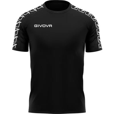 Afbeelding van GIVOVA Poly Band Arancio Fluo/Nero TG T shirt. M, Meerkleurig, M