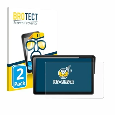 Afbeelding van BROTECT (2 Stuks) Schermbeschermer voor Wonsidary W722 7&quot; Screen Protector Transparant