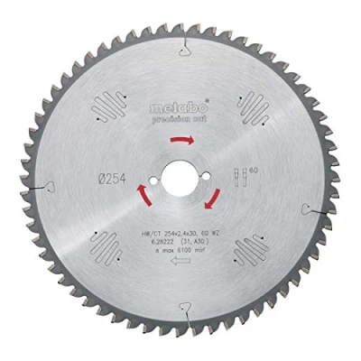 Afbeelding van Metabo Cirkzelzaagblad HM 190x30x2,2 mm 48 Tands