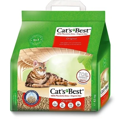 Afbeelding van Cat&#039;s Best Öko Plus kattenbakje, Zonder adventskalender., 4.3 KG
