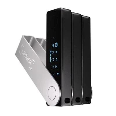 Afbeelding van Ledger Family Pack X 3 Nano Crypto Hardware Portemonnees