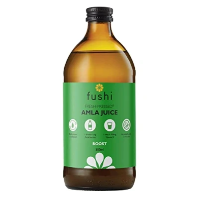Afbeelding van Fushi Amla Juice Fresh Pressed &amp; Wild Harvetsed 500 Ml