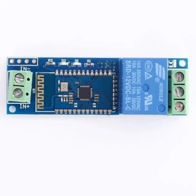 Afbeelding van DollaTek bluetooth relais module mobiele telefoon afstandsbediening schakelaar iot 12V