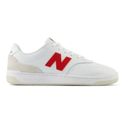 Afbeelding van New Balance Heren Bb80 Sneaker, Optisch Wit 102, 42 EU