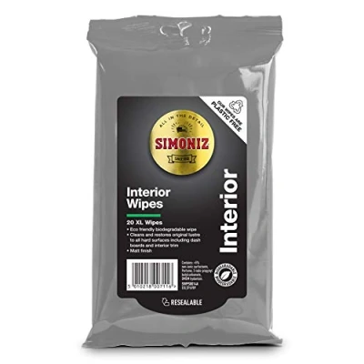 Afbeelding van Simoniz SWPS0014A Interieur Veegt Bio, Wit