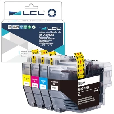 Afbeelding van LCL LC3219XL inktcartridge, compatibel met Brother LC3219XLBK LC3219XLC, LC3219XLM, LC3219XLY voor MFC J5330DW, J5335DW, J5730DW, J5930DW, J6530DW, J6930DW, J6935DW