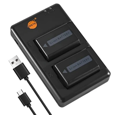Afbeelding van DSTE 2 STKS NP FW50 (1950mAh/7.4V) Batterij Oplader Set Compatibel voor Sony NEX 3/5/7 Series, SLT A Alpha Serie