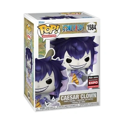Afbeelding van Funko Pop! Animation: One Piece Caesar Clown C2E2 Shared Exclusive [+ Free Protector]