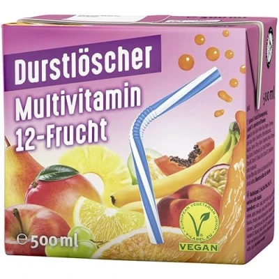 Afbeelding van Dorstlesser Vruchtensap Multivitamin 12 Vruchten 12x500 ml